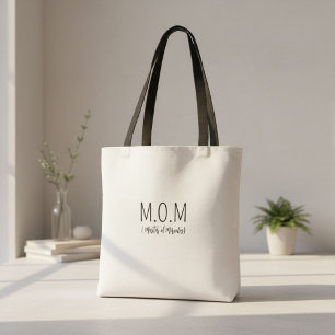 Tote Bag Citation drôle d'humour typographique inspirant 