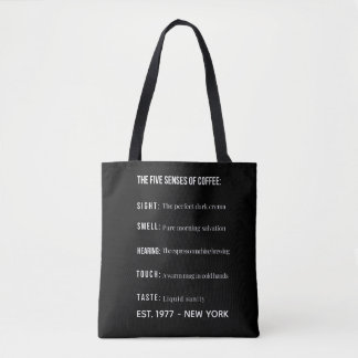 Tote Bag Citation drôle personnalisée pour amateur de café 