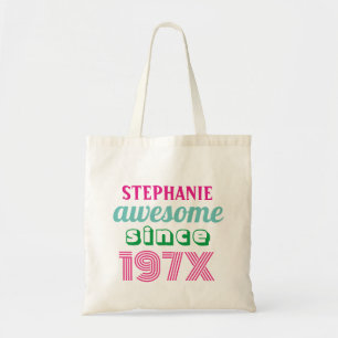 Tote Bag Citation drôle pour 50 ans