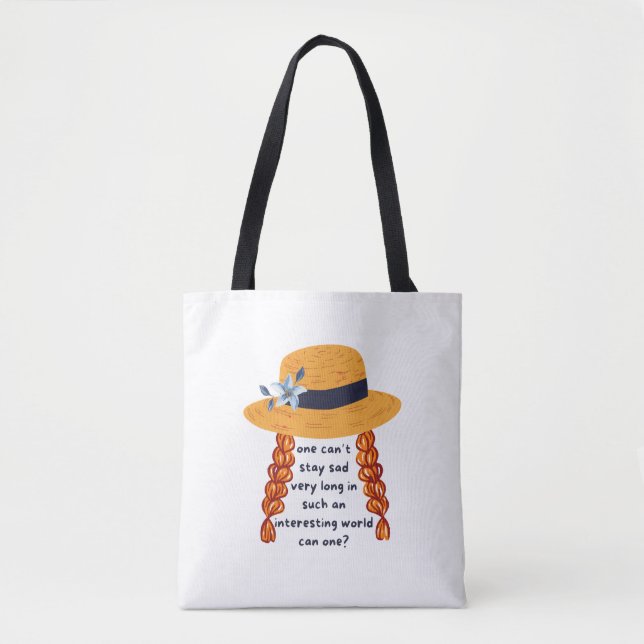 Tote Bag Citation du livre Anne Of Green Gables Shirley (Devant)