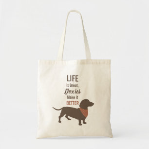 Tote Bag Citation faite sur commande de silhouette de