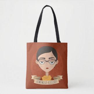 Tote Bag Citation féministe de trouble-fête