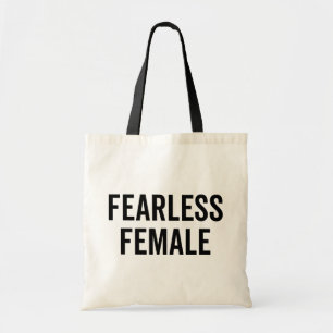 Tote Bag Citation féministe sans peur