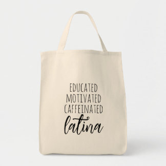 Tote Bag Citation latinée motivée et instruite