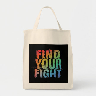 Tote Bag Citation motivante pour trouver votre combat