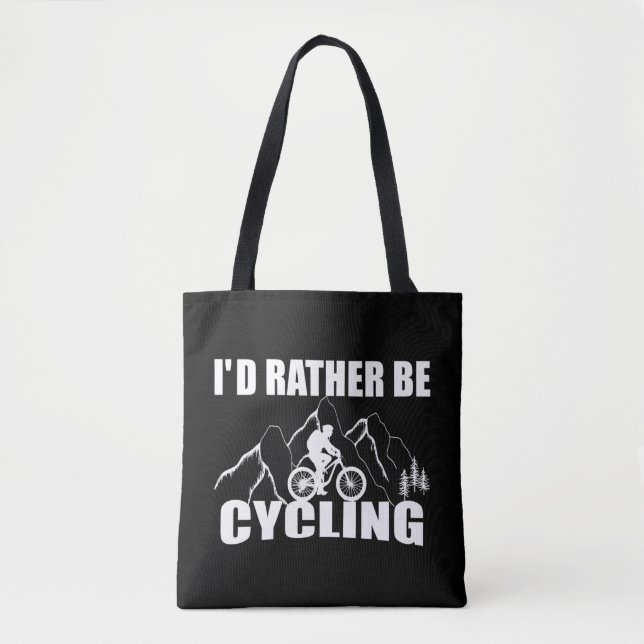 Tote Bag Citation moto amusante (Devant)