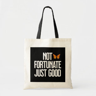 Tote Bag Citation Papillon Monarch 'Pas De Chance, Simpleme