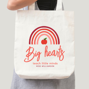 Tote Bag Citation personnalisée de l'enseignant Rainbow App