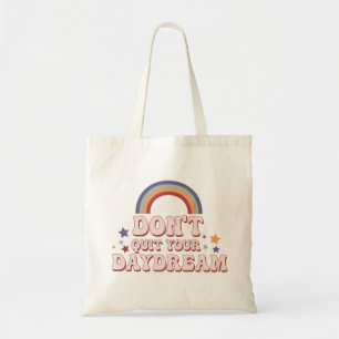 Tote Bag Citation positive de Hippie rétro