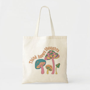 Tote Bag Citation positive de Hippie rétro