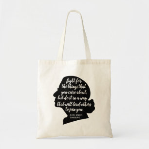 Tote Bag Citations de RBG, Citation de Ginsburg, Ruth Bader