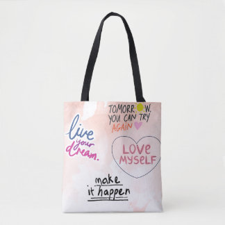 Tote Bag Citations Inspirantes | Amour de Soi, Motivation