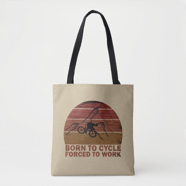 Tote Bag Citations motivationnelles vintage (Devant)