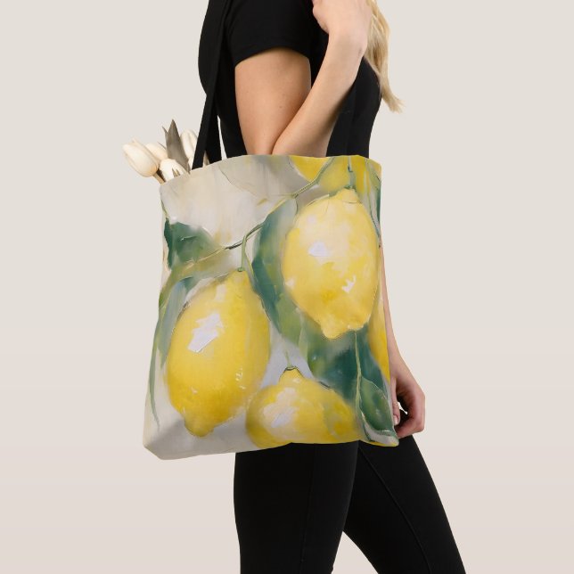 Tote Bag Citrons (De près)