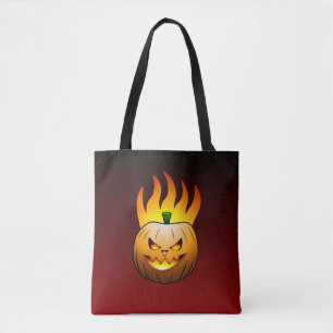 Tote Bag Citrouille d'Halloween