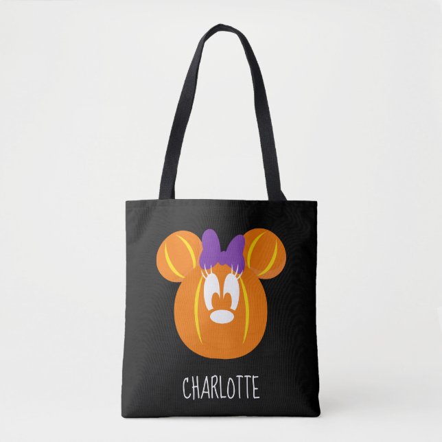 Tote Bag Citrouille Minnie Mouse (Devant)