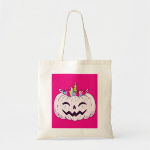 Tote Bag Citrouille Unicorn