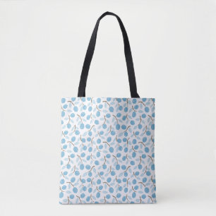 Tote Bag Citrus bleu Brown