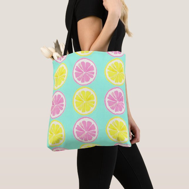 Tote Bag Citrus Symphony (De près)