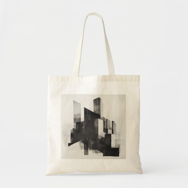 Tote Bag Cityscape Fourre-tout Abstraite (Devant)