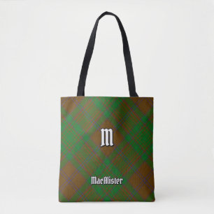 Tote Bag Clan MacAlister de Glenbarr Hunting Tartan