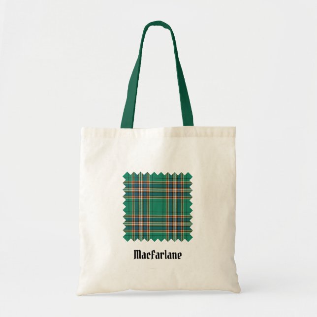 Tote Bag Clan MacFarlane Tartan de chasse antique (Devant)
