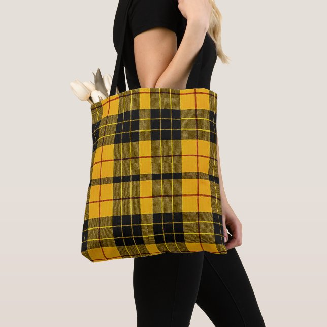 Tote Bag Clan MacLeod de Lewis Scottish Tartan (De près)