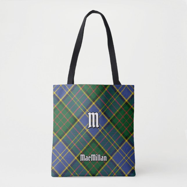 Tote Bag Clan MacMillan Chasse Tartan (Devant)
