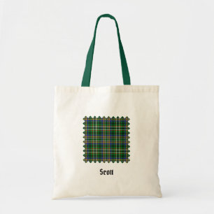 Tote Bag Clan Scott Green Tartan