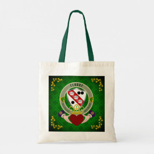 Tote Bag Clarke Irish Shield & Claddagh Personnalisé