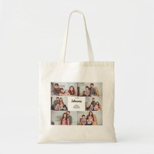 Tote Bag Classic Custom 6 Family Photo Collage