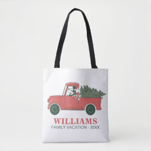 Tote Bag Classic Mickey   Christmas Family Vacation