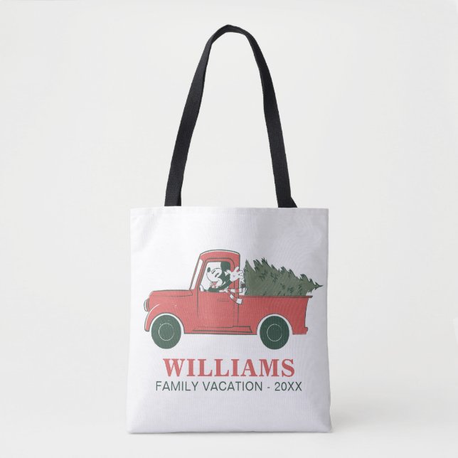 Tote Bag Classic Mickey | Christmas Family Vacation (Devant)