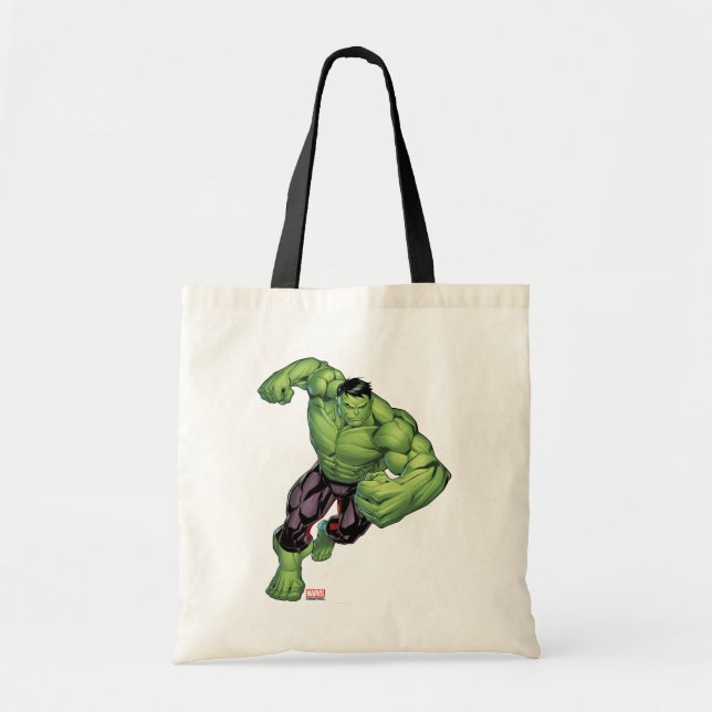 Tote Bag Classique Avengers | Charge de Hulk (Devant)