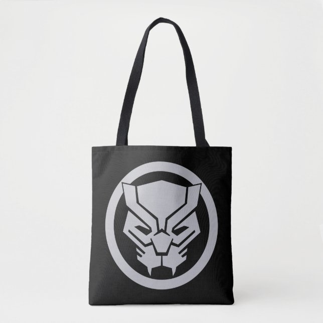 Tote Bag Classique Avengers | Icône Panthère noire (Devant)