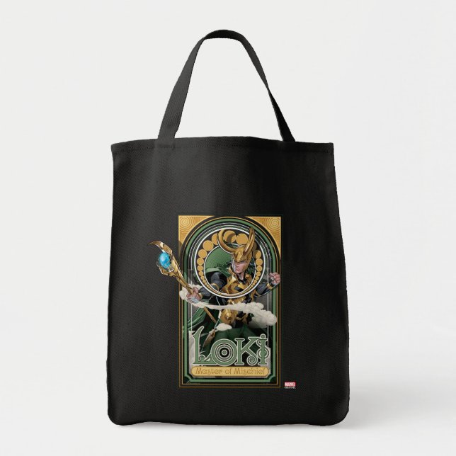 Tote Bag Classique Avengers | Loki : Maître du mal (Devant)
