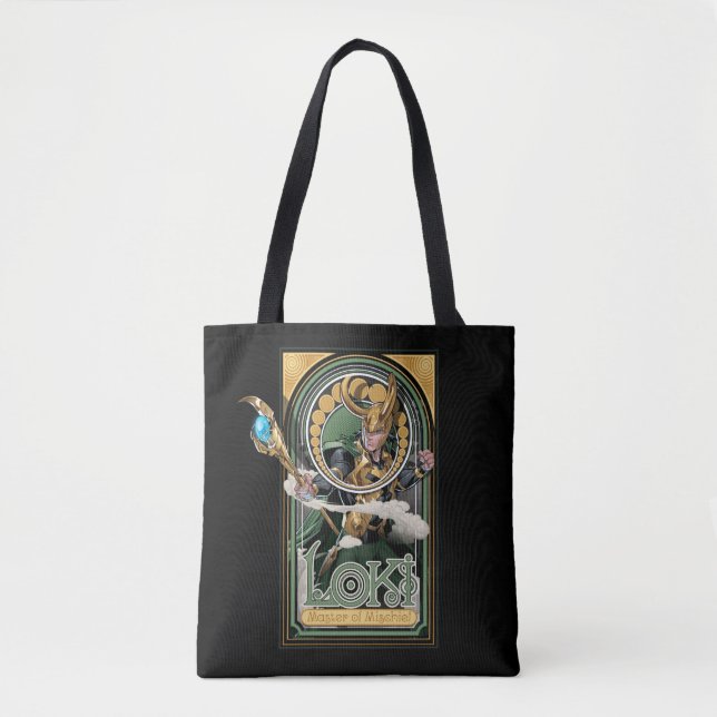 Tote Bag Classique Avengers | Loki : Maître du mal (Devant)