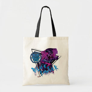 Tote Bag Classique Avengers   Neon Black Panther Graphic