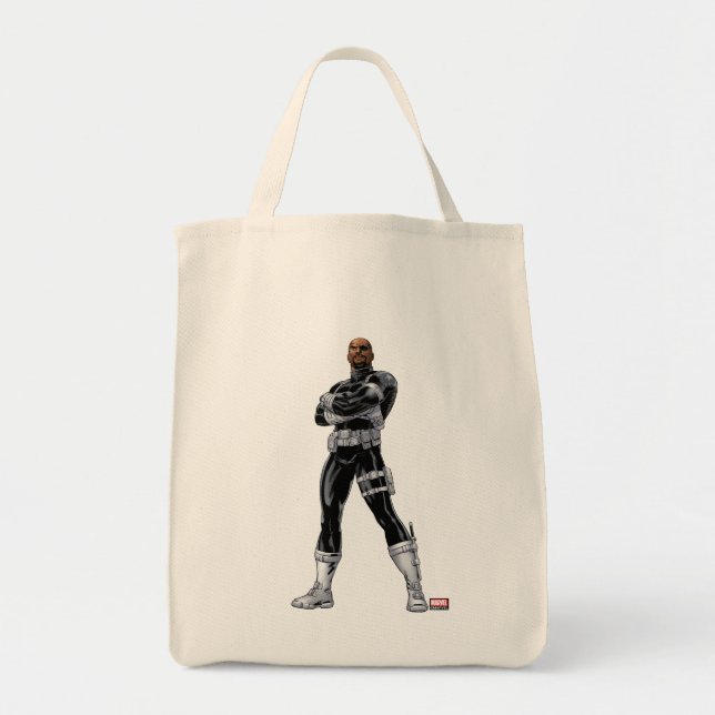 Tote Bag Classique Avengers | Nick Fury Bras Croisés (Devant)
