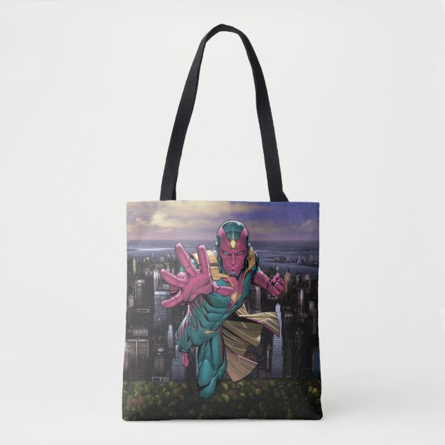 Tote Bag Classique Avengers | Vision (Devant)