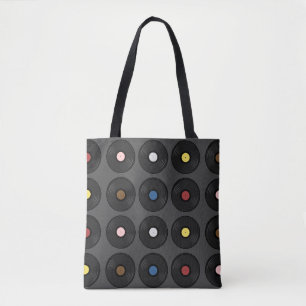 Tote Bag Classique du disque de vinyle coloré