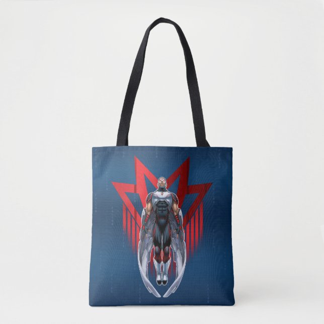 Tote Bag Classiques Avengers | Badge icône Faucon (Devant)