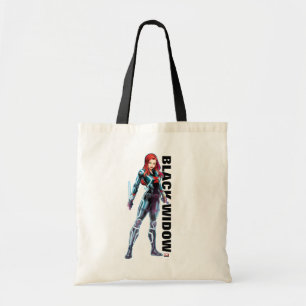 Tote Bag Classiques Avengers Black Widow Néon Lumineux