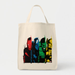 Tote Bag Classiques Avengers   Paint Brush Lineup