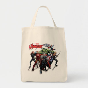 Tote Bag Classiques Avengers Thor menant les Avengers