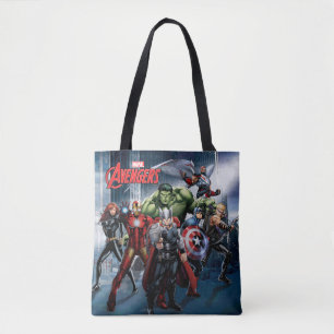 Tote Bag Classiques Avengers   Thor menant les Avengers