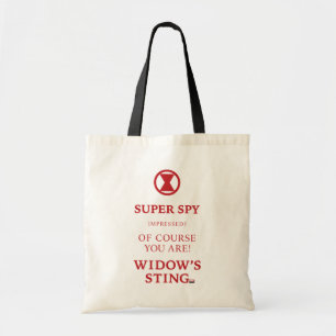 Tote Bag Classiques Avengers Typographie Black Widow