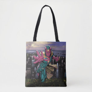 Tote Bag Classiques Avengers Vision tend la main
