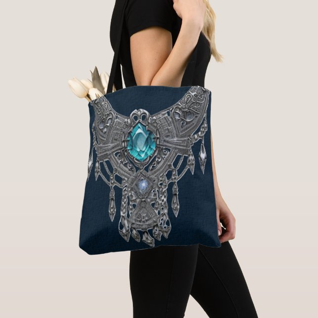 Tote Bag Classy Aquamarine : (De près)