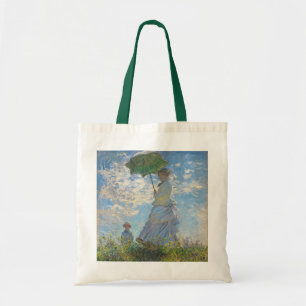 Tote Bag Claude Monet Femme avec un parasol